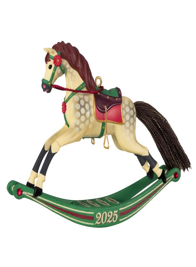 Hallmark Keepsake Christmas Ornament 2025, Rocking Horse Memories 2025, Gifts for Christmas Lovers - Image 1
