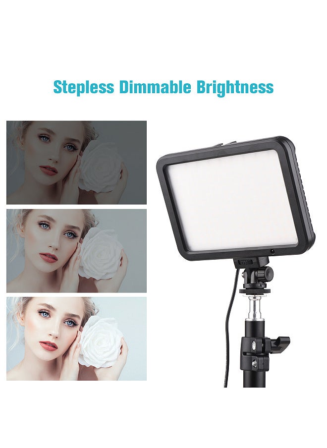 Generic - 22W Video Light Kit Photography Fill Light with C-Clamp Stand 216PCS Lamp Beads Bi-Color Temperature - Image 1