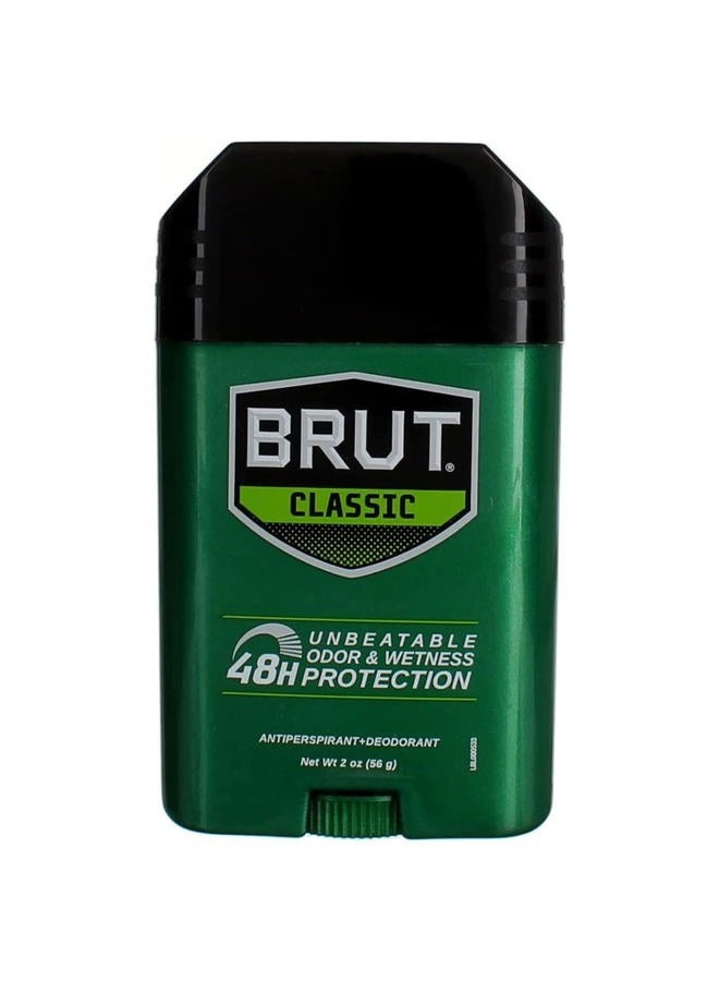 BRUT بروت مزيل العرق المضاد للتعرق برائحة كلاسيكية 2 أونصة - Image 1