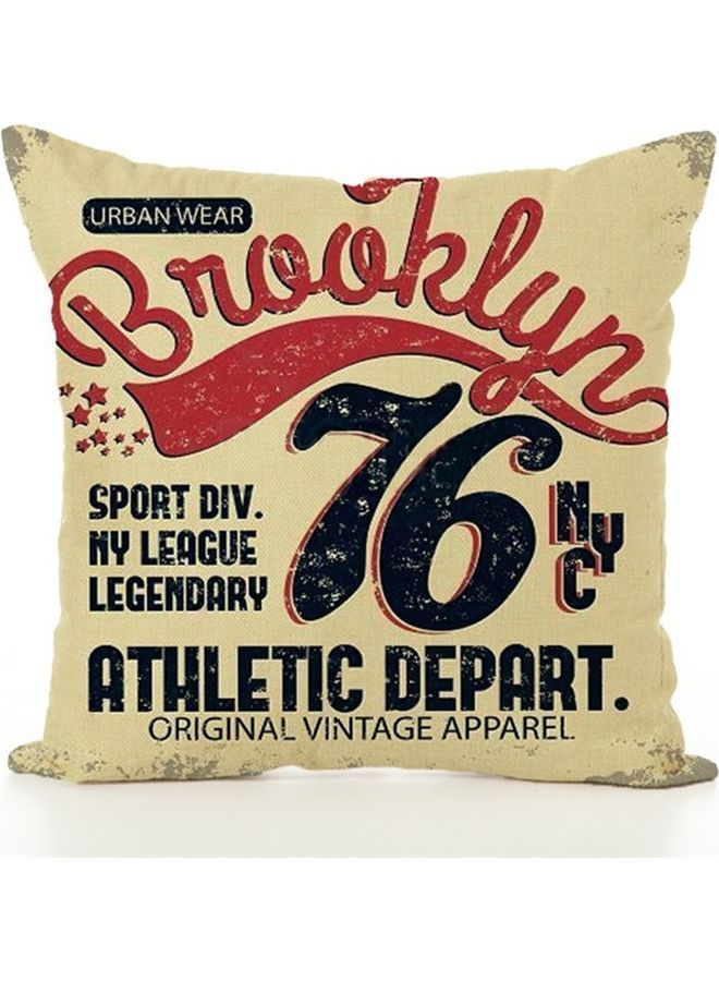 نيبمينينت غطاء وسادة ديكور مزين بطبعة متعدد الألوان