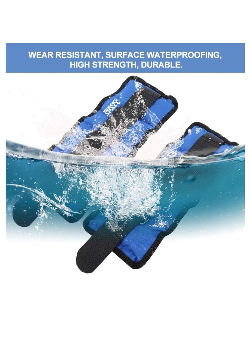 Spall Ankle And Wrist Weight Fully Adjustable Strap For Women Men Kids Weighted Ankle Fitness Workout Walking Running Jogging Exercise Gym-4KG - Image 5