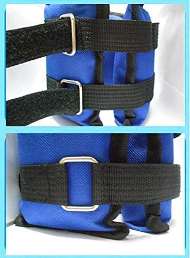 Spall Ankle And Wrist Weight Fully Adjustable Strap For Women Men Kids Weighted Ankle Fitness Workout Walking Running Jogging Exercise Gym-4KG - Image 4