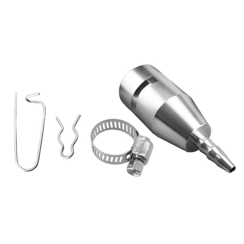 Aluminum Fuel Filter Return Line Connector Fits for Ford Powerstroke 67L 2017 Repair Quick Connector Silver