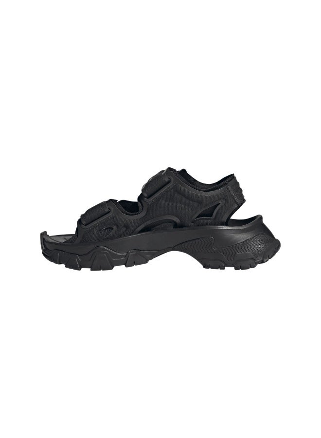Adidas Asmc Hika Sandal Canvas Black Outdoor Sandals For Women 4 - Image 5