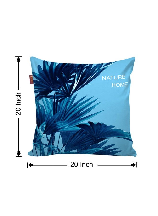 AEROHAVEN Premium Set of 5 Nature Digital Printed Hand Stitched Throw Pillow/Cushion Covers - CC229 - (20 x 20 Inch) - Image 2