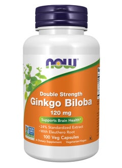 Ginkgo Biloba 120 mg, 100 Veg Capsules