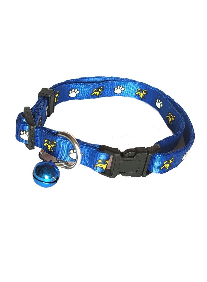 طوق نايلون ناعم عالي الجودة للكلاب الصغيرة والجراء طوق قطط مطبوع عليه أشكال حيوانات 10 مم (عبوة من قطعة واحدة) (لون برتقالي) - Image 4