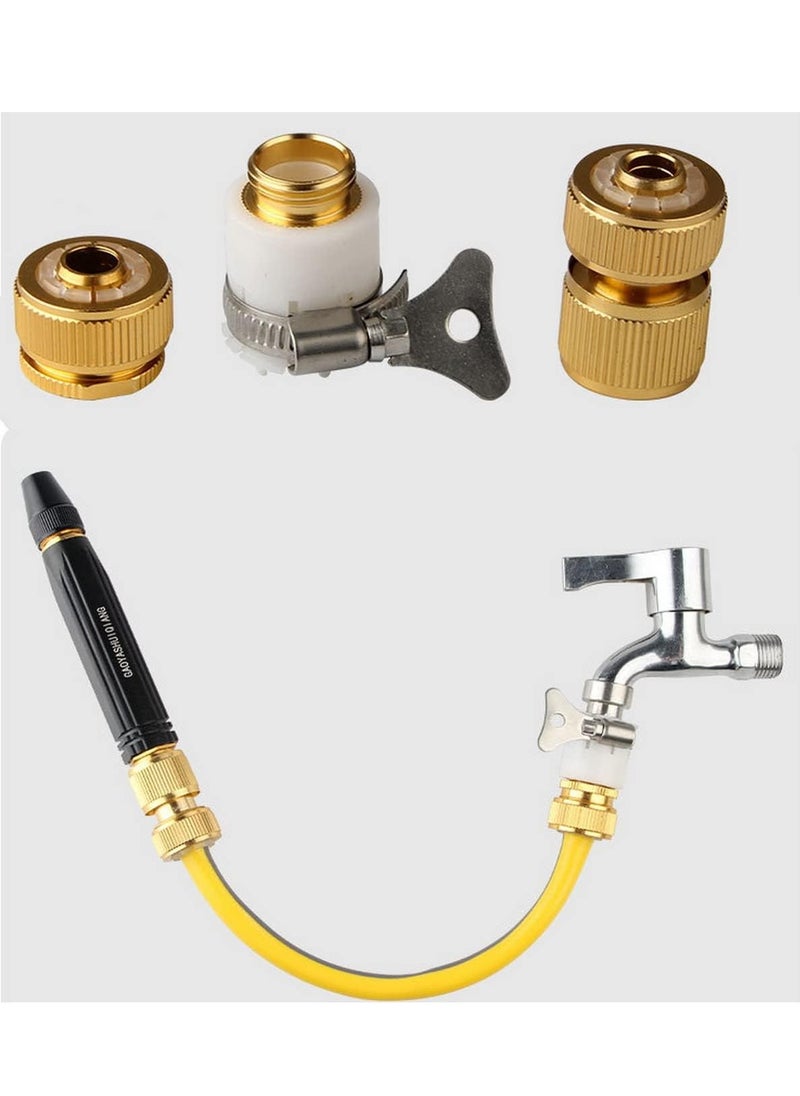 RATSAW Adjustable High Pressure Garden Hose Spray Gun Ideal for Car Washing Garden Irrigation and Pet Bathing Durable Metal Nozzle for Powerful Watering Fitted with Brass Connector  - Image 2