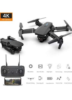 ماركة غير محددة LS-E525 WiFi FPV 4K Camera Drone Headless Mode Dual Camera Drone 3 Batterires Black Suitable for Beginners and Kids  - Image 1