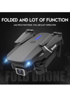 ماركة غير محددة LS-E525 WiFi FPV 4K Camera Drone Headless Mode Dual Camera Drone 3 Batterires Black Suitable for Beginners and Kids  - Image 5