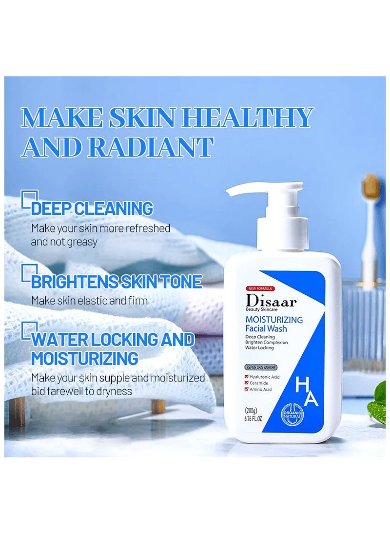 Disaar Disaar Moisturizing Facial Wash With Hyaluronic Acid 200 G  - Image 5