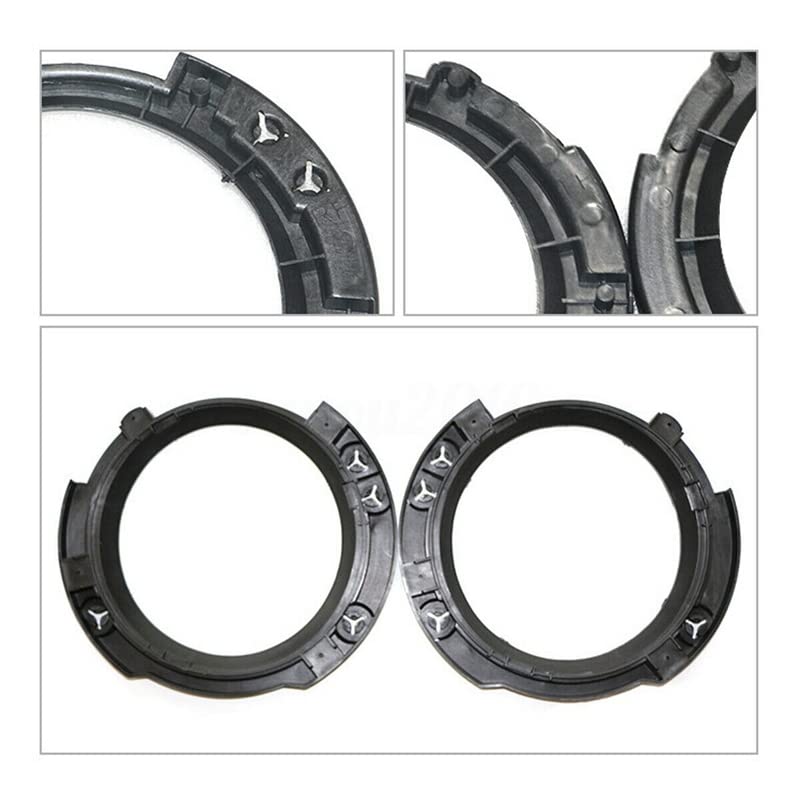 kkone Black Left & Right Headlight Brackets Mount Buckets For 2007-2017 Jeep Wrangler JK - Image 1