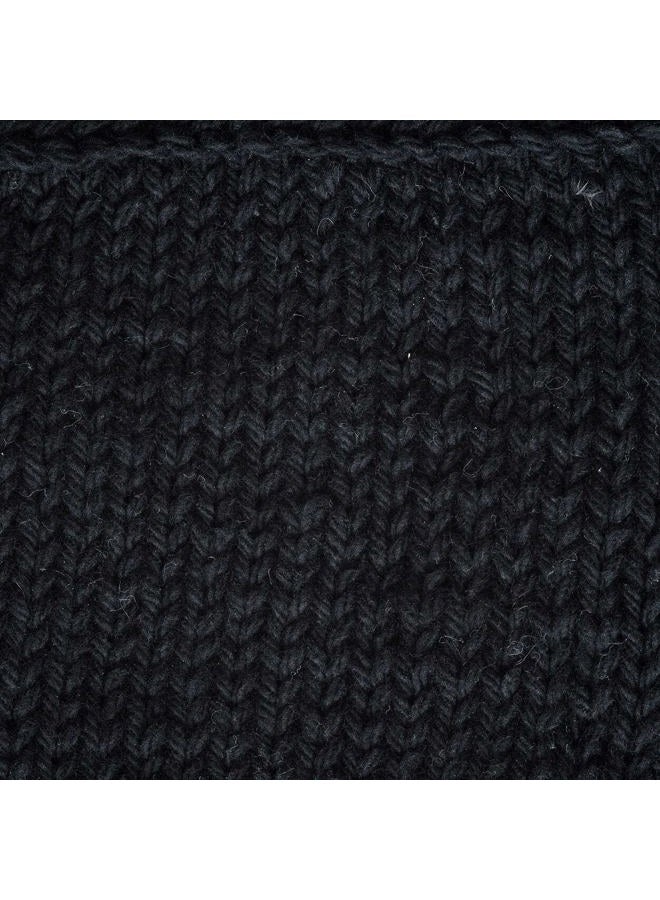 Lily خيوط قطنية سكر وكريمة، 14 أونصة، أسود، 1 مخروط - Image 4