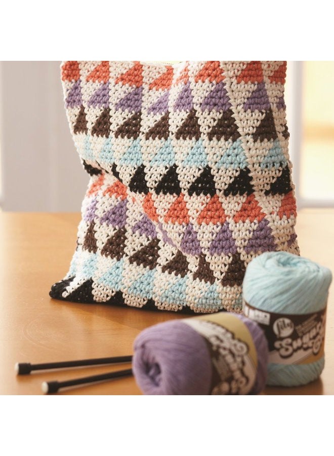 Lily خيوط قطنية سكر وكريمة، 14 أونصة، أسود، 1 مخروط - Image 5