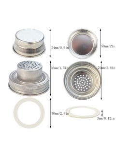 obmwang obmwang 4 Pack of Stainless Steel Mason Jar Shaker Lids Caps for Cocktail,Dredge Flour,Mix Spices,Sugar, Salt, Peppers and More or Shake Drinks Cocktail-Fits Any Regular Mouth Mason Jar Canning Jar  - Image 4
