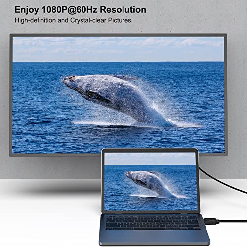 BENFEI 5 Pack DisplayPort to DVI 6 Feet Cable UniDirectional DisplayPort Computer to DVID Monitor Adapter 1080P60Hz Male to Male GoldPlated Cord Cable for Lenovo Dell HP and Other Brand - Image 3