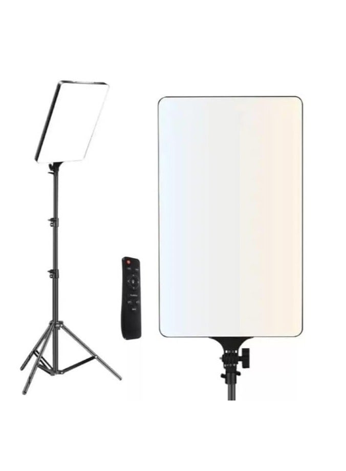 RL-24 LED Ring Light, 88W, Adjustable Temperature and Brightness, 2800K-6500K, with Remote and Metal Stand, Non-Slip - Image 1