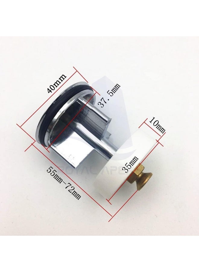 Royal Apex Chrome Plated Pop-Up Basin Sink Waste Trap Plug For Kitchen Bathroom Etc  - Image 2