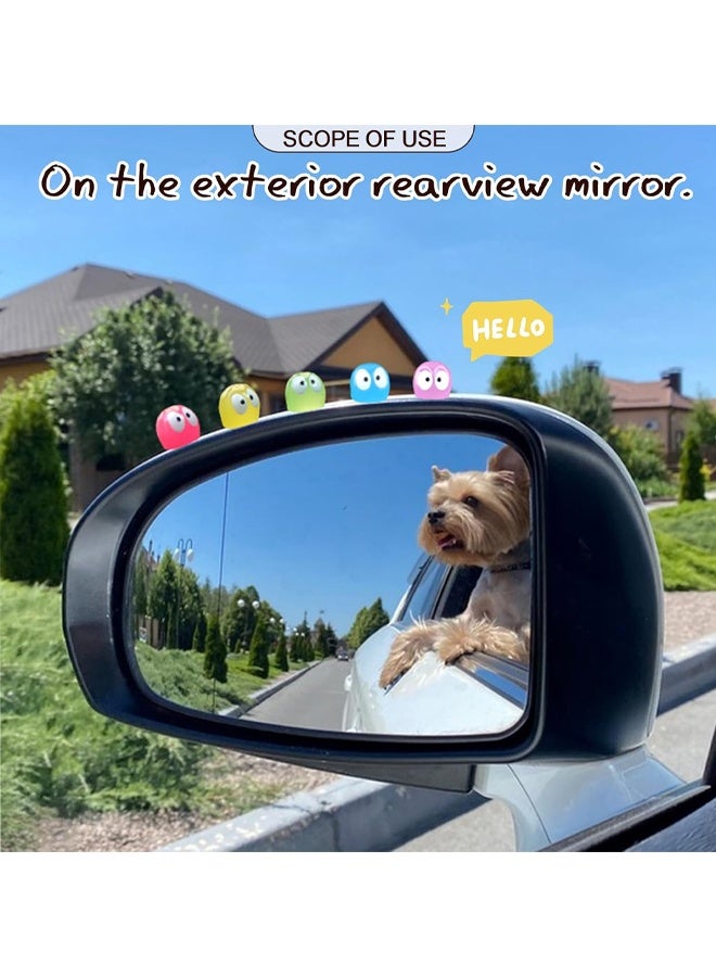30 Pieces Cute Luminous Soot Sprites Automotive Interior Decoration Accessories for Car Rear view Mirror and Dashboard Cute Anime Decor for Home Garden Office Funny Ornament Gifts MultiColours - Image 5