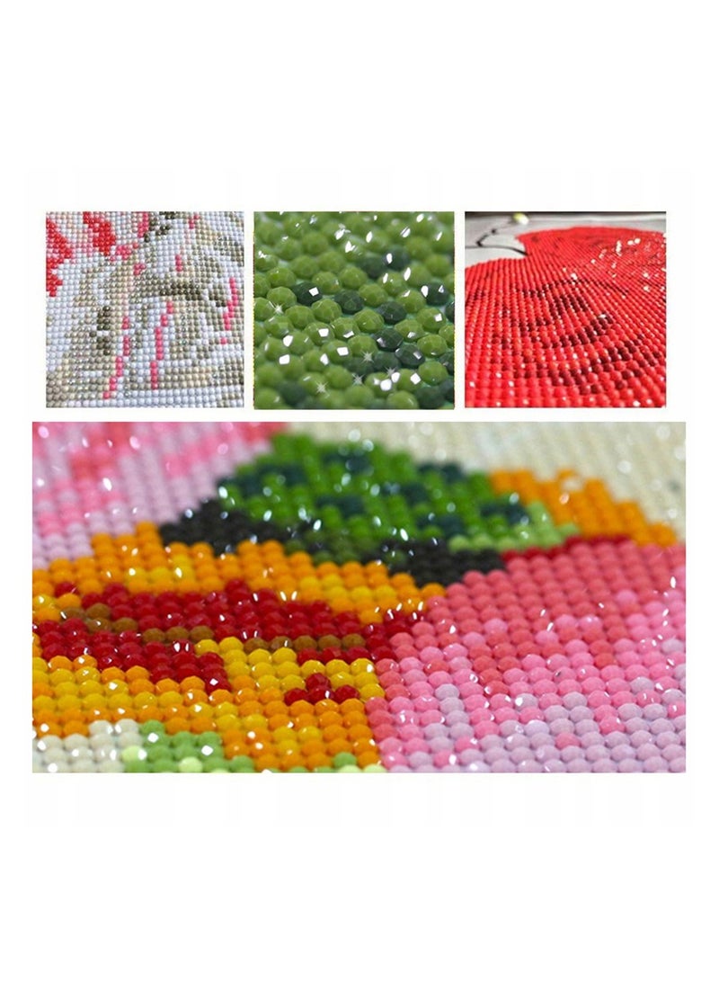 برين جيجلز قهقهات الدماغ مجموعة طلاء فني ماسي 5D DIY مجموعة فنية وحرفية مطرزة بأحجار الراين للأطفال والبنات والكبار مصنوعة يدويًا لديكور المنزل (فن الأميرة الصغيرة الماسي) - Image 5