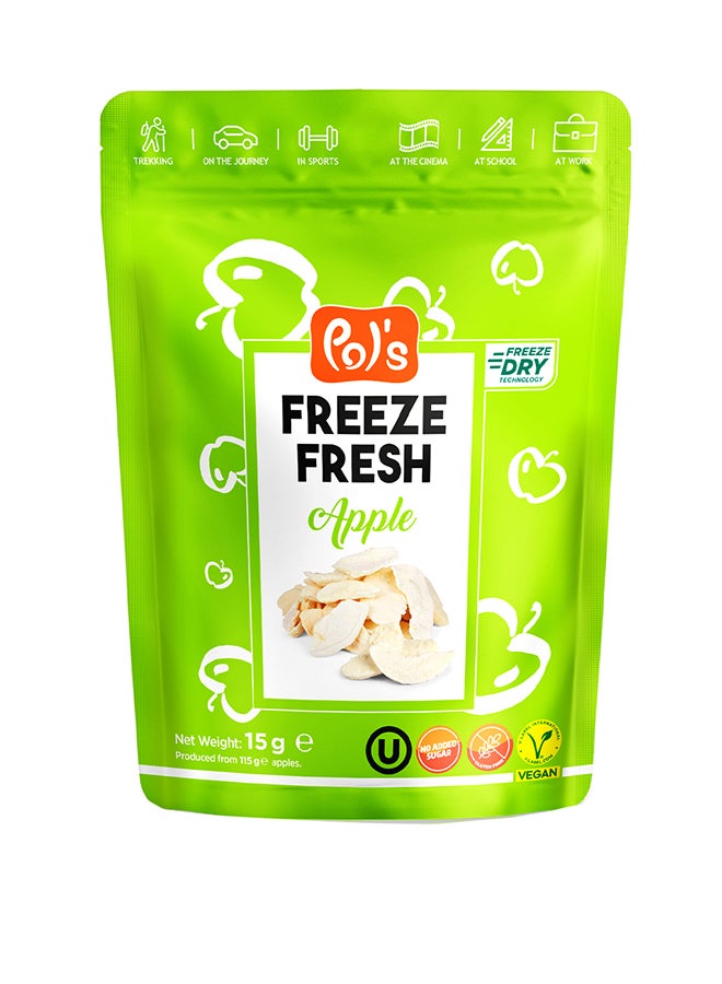 Pol's Pol's Freeze Fresh Freeze-Dried Apple, 15g - Image 1