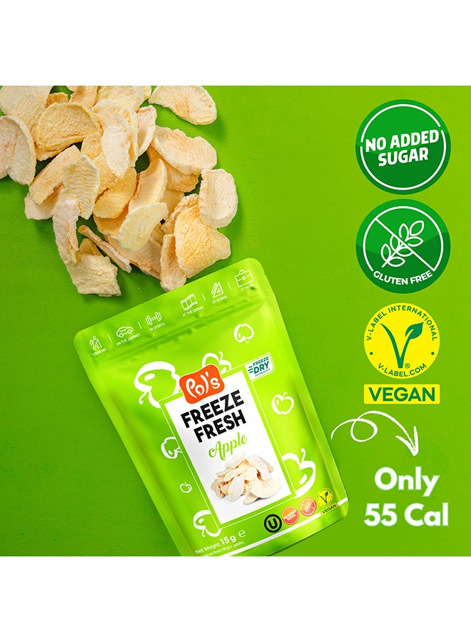 Pol's Pol's Freeze Fresh Freeze-Dried Apple, 15g - Image 2