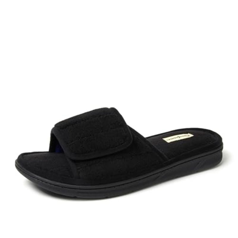 Men's Adjustable Indoor/Outdoor Memory Foam Machine Washable Summer Slide Slipper - Image 1