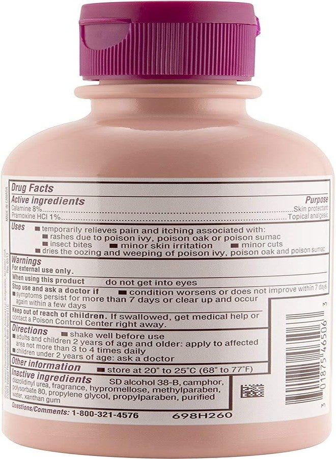 Caladryl Pink Calamine Skin Protectant Plus Itch Relief, 6 Ounce Bottle (2 Packs(6.0 Ounce - Image 2
