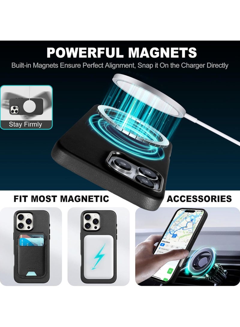 Techie Apple iPhone 16 Pro Max Leather Case with MagSafe - Image 5