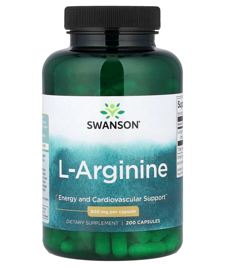 L-Arginine 500 mg 200 Capsules