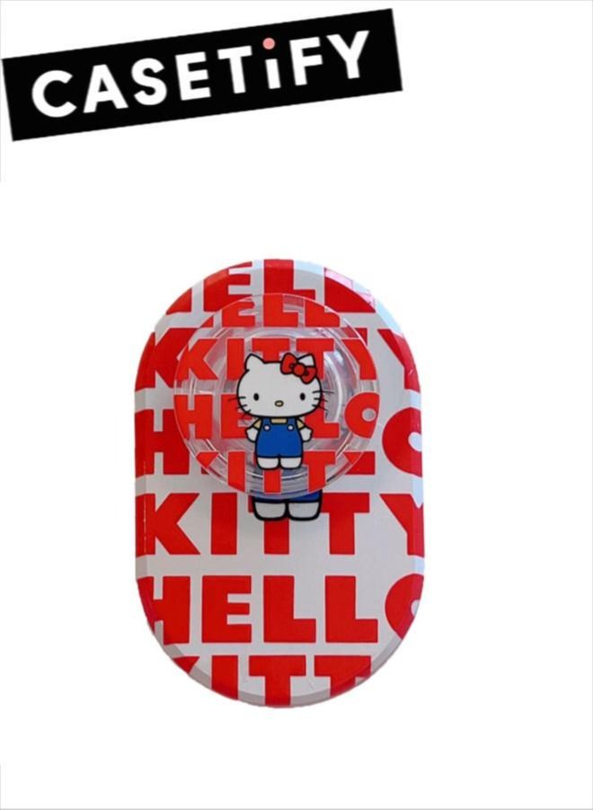 Casetify Hellokitty Phone Grip Stand Compatible with MagSafe, MagSafe Phone Grip Holder, Wireless Charging Compatible Red - Image 1