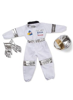 Astronaut Role Play Space Costume Set,Astronaut Jumpsuit for Chindren,with Jumpsuit, Helmet, Gloves, Name Tag,for Cosplay Parties