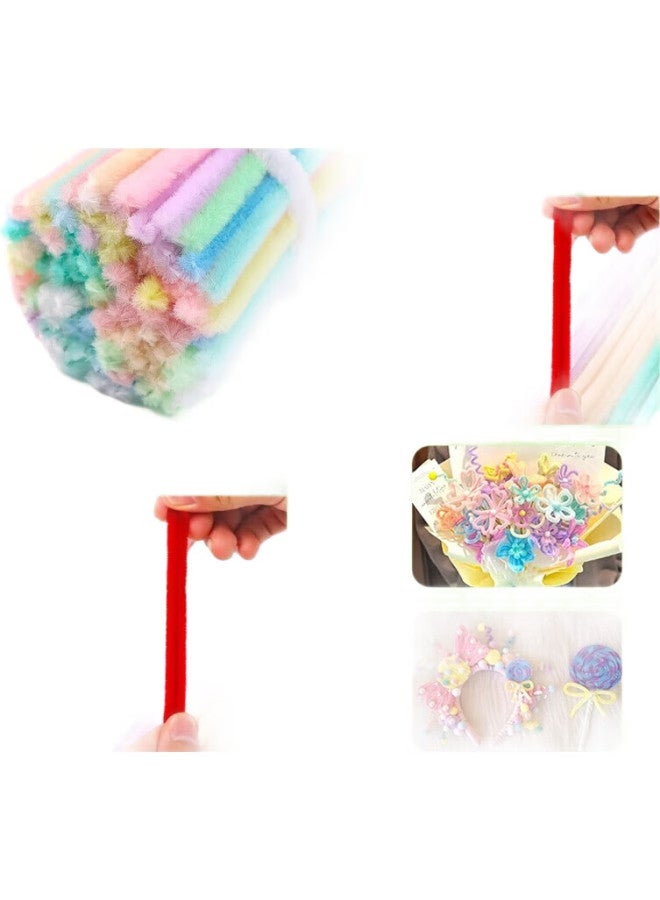Letrel Lezhe Macaron Color Twist Tie, Thickened Bouquet, Diy Handmade Craft Kit, Toy, Christmas And Birthday Gift - Image 1