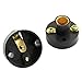 RuiLing 2-Pack E10 Mini Bulb Holder Plastic Light Beads Lamp Bases Screw Type Bulb Socket Black Lamp Holders Student - Image 2