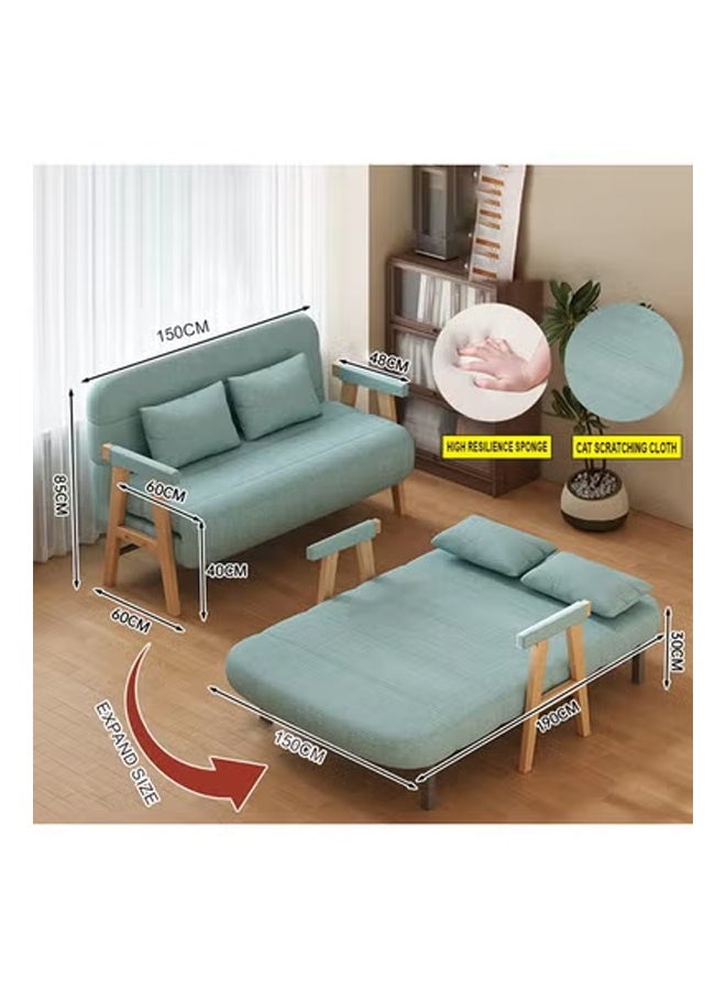 keke Convertible Folding Sofa Bed Space Saving Scratch Resistant Sofa for Apartments - Image 2