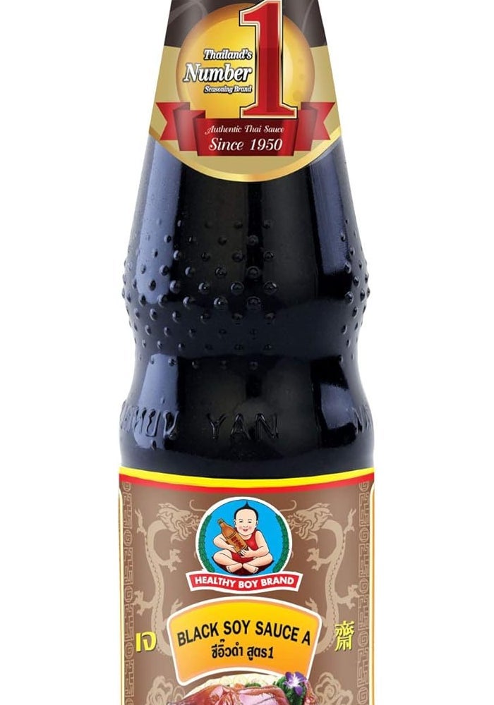 Healthy Boy Thai Black Soy Sauce - Authentic Thai Seasoning, 14 Ounce Bottle - Image 1