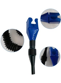 KPS KPS Universal Flexible Plastic Funnel Long Neck Hand Free Oils Fill Changing Tool For Household Wide Mouth Spill Free Funnel For OilFuel Pack of 1Multicolor  - Image 5