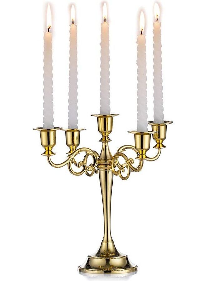 Y&D Candle Holder Gold One Size - Image 1