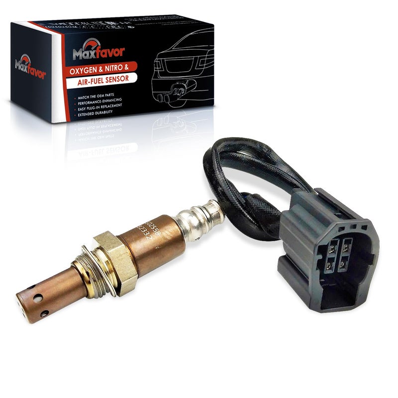 Maxfavor 2349085 O2 Sensor Oxygen Sensor Upstream Air Fuel Ratio Sensor Fit for 2004 2005 2006 2007 2008 2009 Mazda 3 Sedan Hatchback 20L for Calif Replacement LF63188G1B LF63188G1B9U 2349085