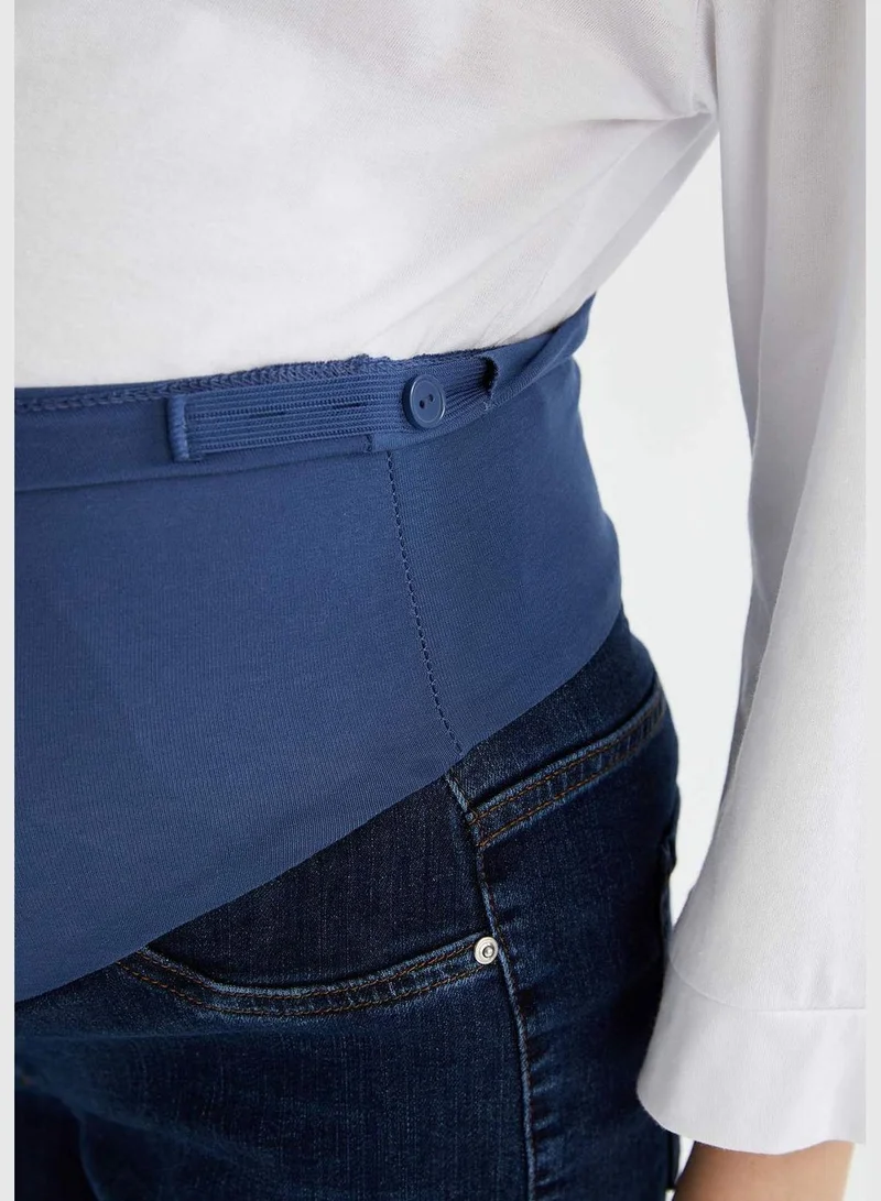 DeFacto Boyfriend Fit Wide Leg Maternity Jean Trousers