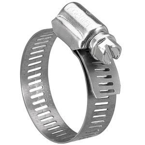 LinkEZ All Stainless Steel Hose Clamp, 1/2" Bandwidth, Pack of 10 Pieces (Size #6, 3/8" ~ 7/8") - Image 3