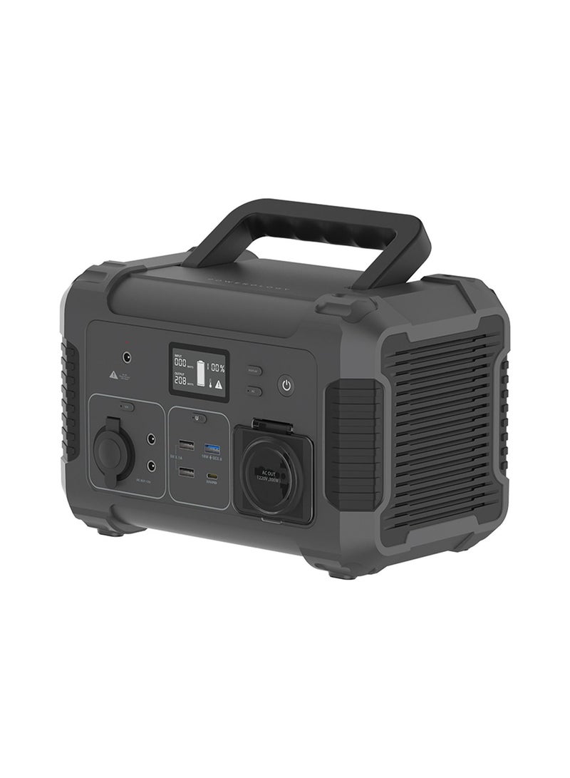 باورولوجي مولد طاقة بقوة 78000 مللي أمبير بقدرة 300 وات إخراج موجة جيبية نقية مع حزمة بطارية عالية الكثافة ، حماية مدمجة ، لوحة معلومات LCD ، درجة حرارة تشغيل من 10 درجة مئوية إلى 40 درجة مئوية ، 500 واط ماكس ا - Image 4