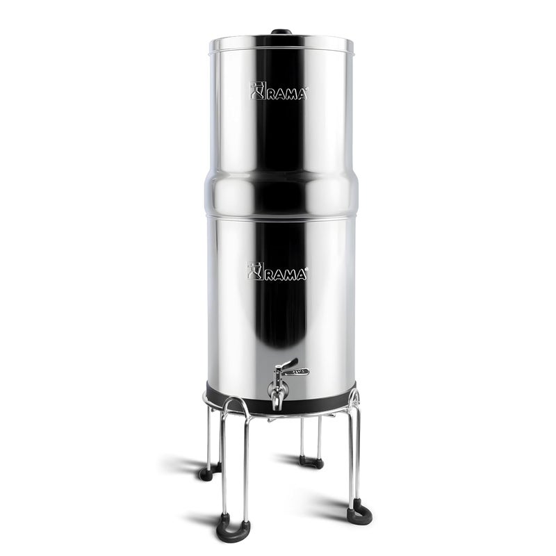 RAMA RAMA Premium Stainless Steel Stand for 12 Litre Gravity Water Filters – Durable & Stylish Purifier Support - Image 3