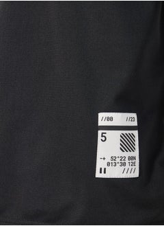 Styli Ultra Lightweight Textured Badge Detail T-Shirt  - Image 3