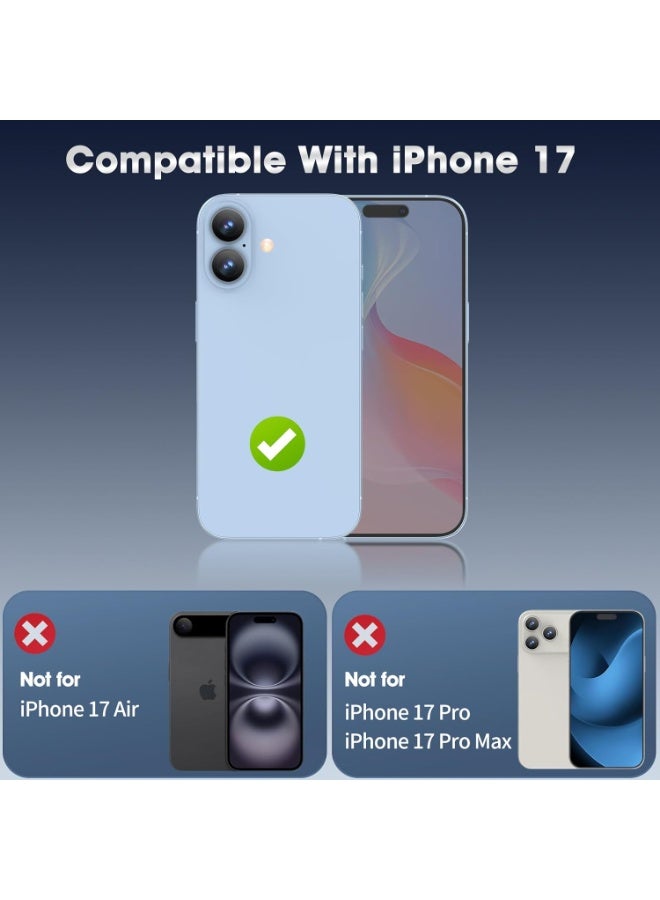 iPhone 17 Case Liquid Soft Silicone Slim iPhone 17 Cover with Inside Microfiber Lining Shockproof Protective Phone Case for iPhone 17 6.3 inch - Image 2