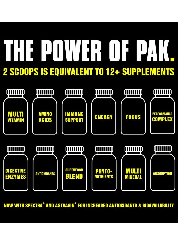 UNIVERSAL NUTRITION - Animal Pak Ultimate Foundation Multivitamin - Fruit Punch - (30 serving) - Image 1