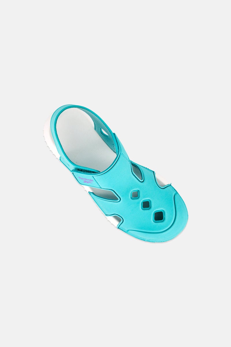 Reebok Kids Boy Enfants Velcro Closure Sandals, Turquoise - Image 4