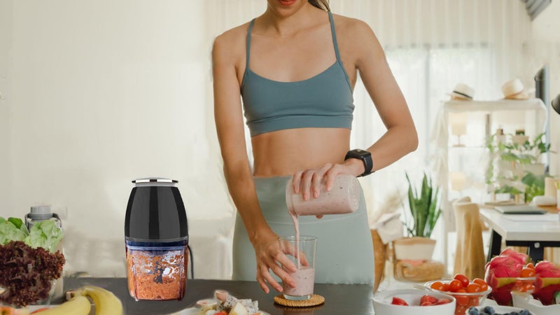 Rasdion Nutri-chop Chopper for Kitchen | Meat Grinder Chop and Mince Vegetables, Meat, Blends Dips | 700ml | 350 Watt Vegetable Chopper Electric | Food Processor - Pearl - Image 4