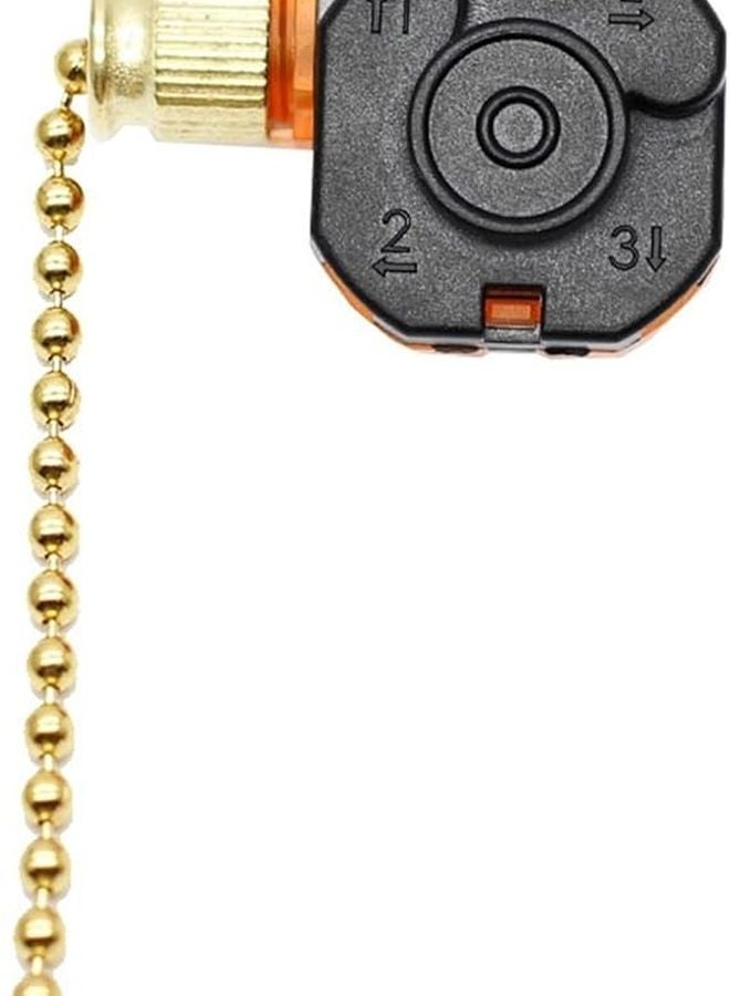 مفتاح سلسلة سحب مروحة السقف 3 سرعات 4 أسلاك تحكم 3089B 1 - Image 2