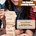Magictodoor Spanish Learning Games for Kids Stacking Tower Game Bilingual Gifts for Family Classroom 54 Blocks with Hilarious Commands Ideal Board Game - Image 4